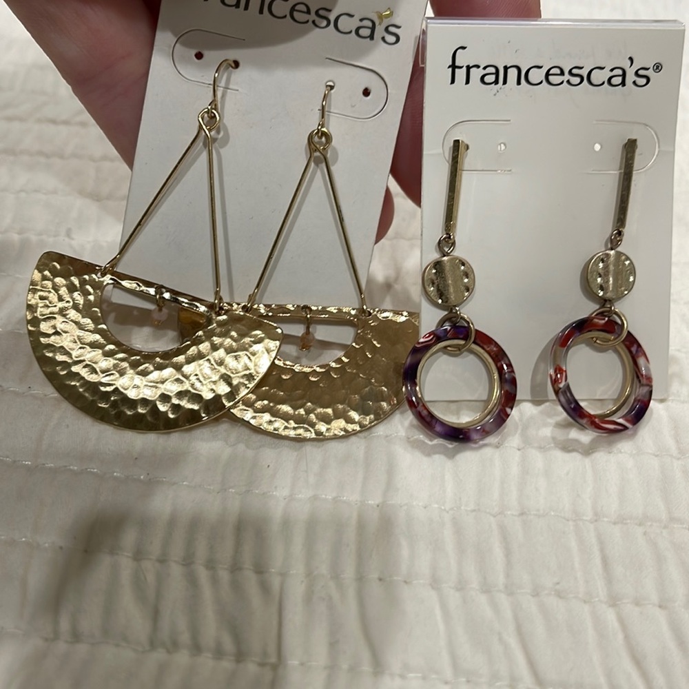 Pair of Francesca’s earrings
